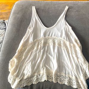 Aeo soft and sexy tank s white